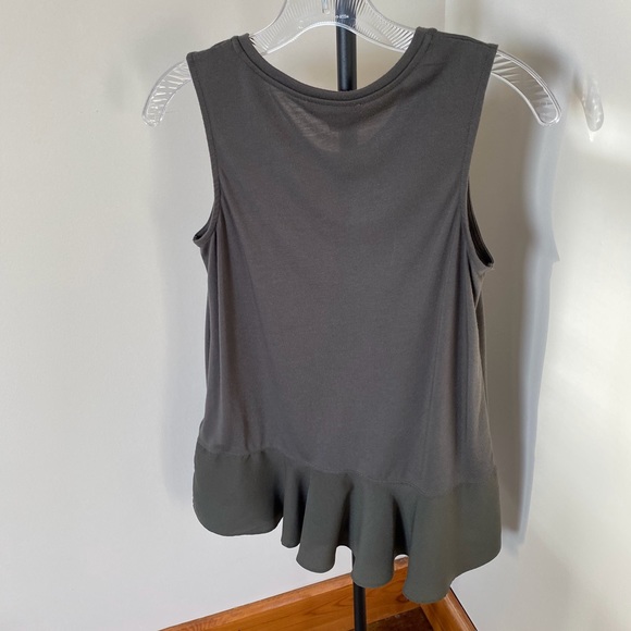 Joe Fresh Sleeveless Ruffle Hem Tunic Top - Picture 7 of 10